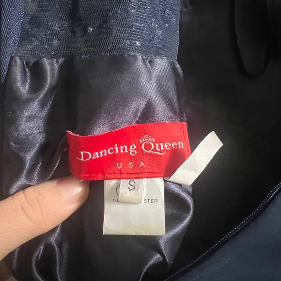 Beautiful Midnight Blue Prom / Ball Dress - Picture 7 of 7